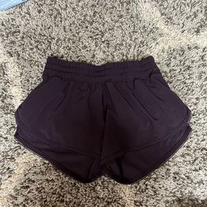 Lulu lemon purple tulip shorts